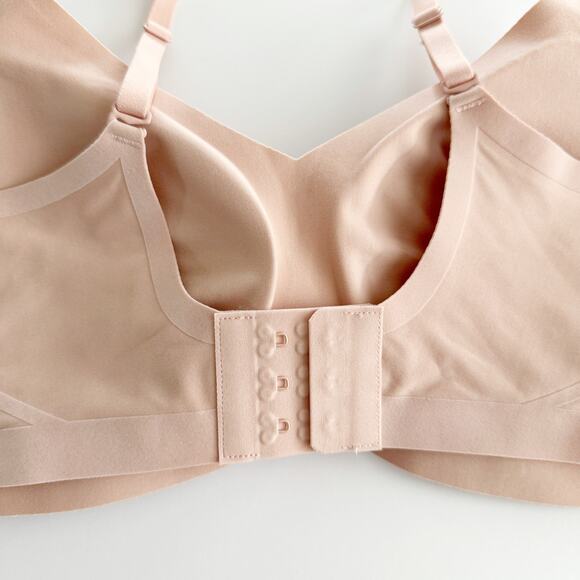 [Honeylove] Nude Wireless Silhouette Bra Slimming Smoothing Everyday Sz Medium M - Picture 7 of 10